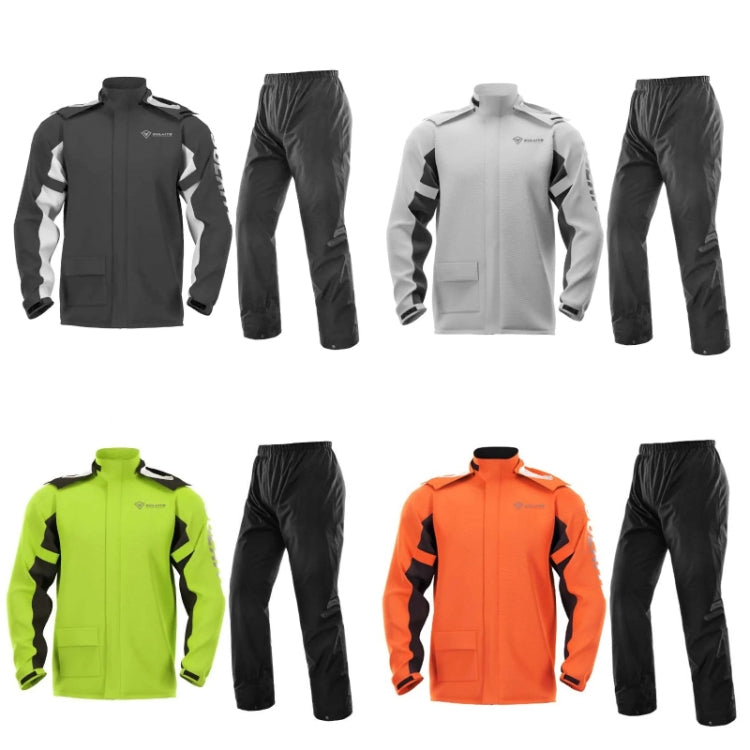SULAITE Outdoor Motorcycle Riding Full Body Split Raincoat Suit, Size: L(Black) - free shipping - PMC TechLife - Order now!