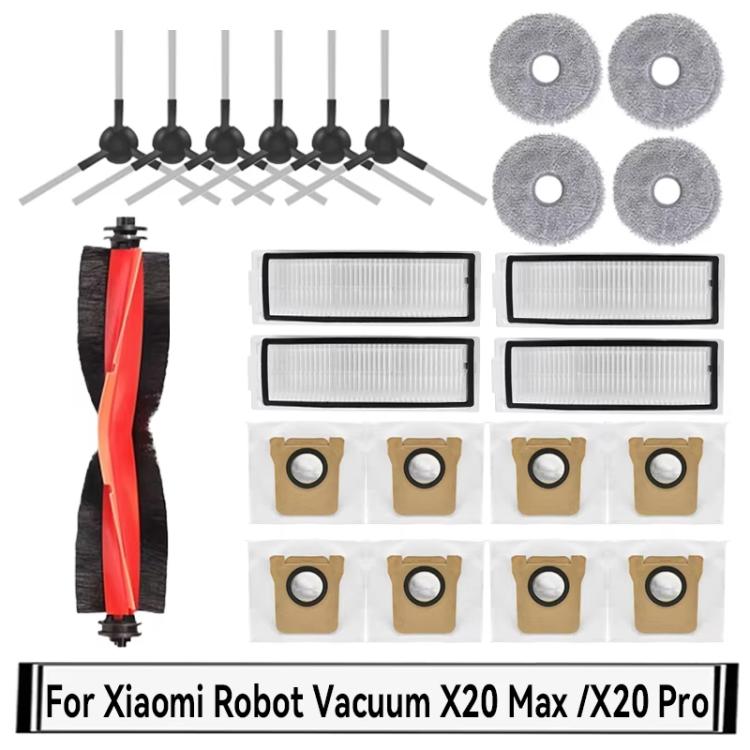30 In 1 For Xiaomi Robot Vacuum X20 Max Parts Accessories - free shipping - PMc TechLife - Order now!
