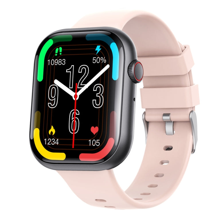 F70  2.1 Inch Screen Smart Watch With Blood Sugar/Blood Oxygen Monitoring /SOS Alarm/100+ Sports Modes, Color: Black Pink - Smart Watches by PMC TechLife | Online Shopping South Africa | PMC TechLife | Buy Now Pay Later Mobicred