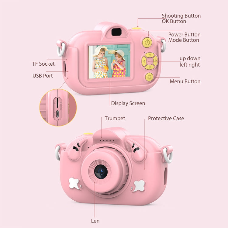 DC501 2.0-Inch 4X Zoom HD Digital Camera Mini Children Photography Camera, Color: Blue - Children Cameras by PMC TechLife | Online Shopping South Africa | PMC TechLife | Buy Now Pay Later Mobicred
