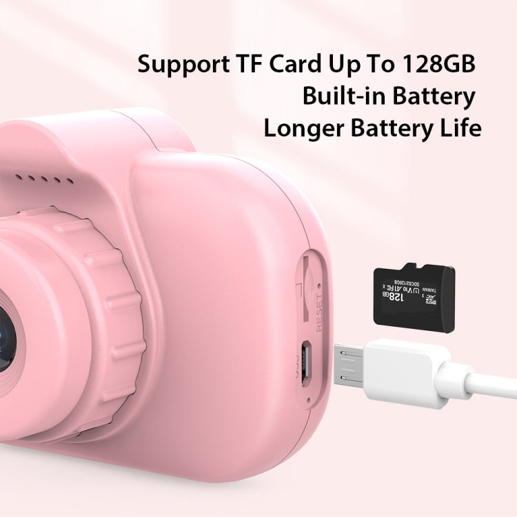DC501 2.0-Inch 4X Zoom HD Digital Camera Mini Children Photography Camera, Color: Pink - Children Cameras by PMC TechLife | Online Shopping South Africa | PMC TechLife | Buy Now Pay Later Mobicred