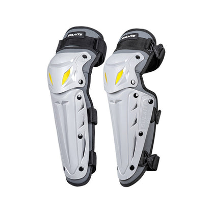 SULAITE Motorcycle Outdoor Riding Breathable Protective Equipment, Color: 2pcs /Set Knee Pads Gray - Protective Gear by SULAITE | Online Shopping South Africa | PMC Jewellery | Buy Now Pay Later Mobicred