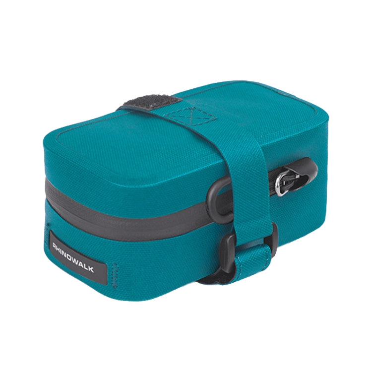 Rhinowalk RK5200 0.39L Bicycle Lightweight Waterproof Tail Bag Outdoor Cycling TPU Saddle Bag(Blue) - Bicycle Bags by Rhinowalk | Online Shopping South Africa | PMC TechLife | Buy Now Pay Later Mobicred