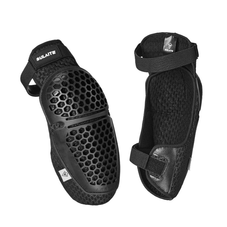 SULAITE Cycling Honeycomb Breathable Heat Dissipation Motorcycle Adjustable Protective Gear, Style: 2pcs /Set Knee Pads - Protective Gear by SULAITE | Online Shopping South Africa | PMC Jewellery | Buy Now Pay Later Mobicred