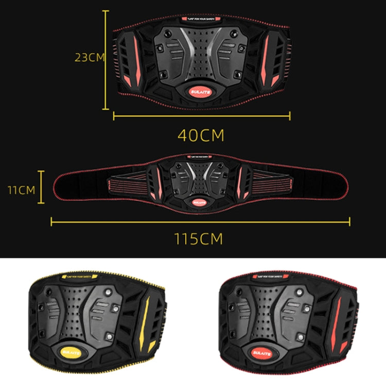 SULAITE Motorcycle Riding Breathable Anti-Fall Belt, Color: Yellow L/XL - Protective Gear by SULAITE | Online Shopping South Africa | PMC Jewellery | Buy Now Pay Later Mobicred