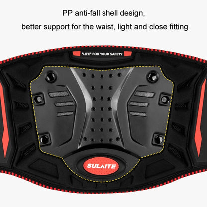 SULAITE Motorcycle Riding Breathable Anti-Fall Belt, Color: Yellow S/M - Protective Gear by SULAITE | Online Shopping South Africa | PMC Jewellery | Buy Now Pay Later Mobicred