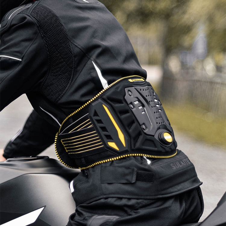 SULAITE Motorcycle Riding Breathable Anti-Fall Belt, Color: Yellow S/M - Protective Gear by SULAITE | Online Shopping South Africa | PMC TechLife | Buy Now Pay Later Mobicred