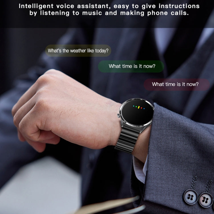 F207 Smart Watch 1.35-Inch Narrow Edge Screen Supports Bluetooth Calls / 24H Health Monitoring / 150+ Sports Modes, Color: Black Leather - free shipping - PMC TechLife - Order now!