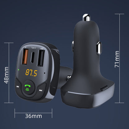 36W Car Bluetooth MP3 Player FM Transmitter Multifunctional Car Charger, Model: S-15PD - Bluetooth Car Kits by PMC Jewellery | Online Shopping South Africa | PMC Jewellery | Buy Now Pay Later Mobicred