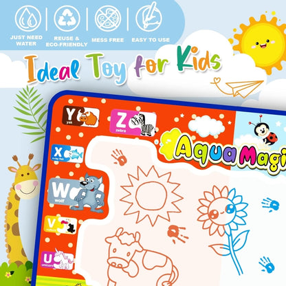 78x78cm Water Doodle Mat Writing Board Mat Magic Pen For Kids, Spec: Set 9 - Drawing Toys by PMC Jewellery | Online Shopping South Africa | PMC Jewellery | Buy Now Pay Later Mobicred