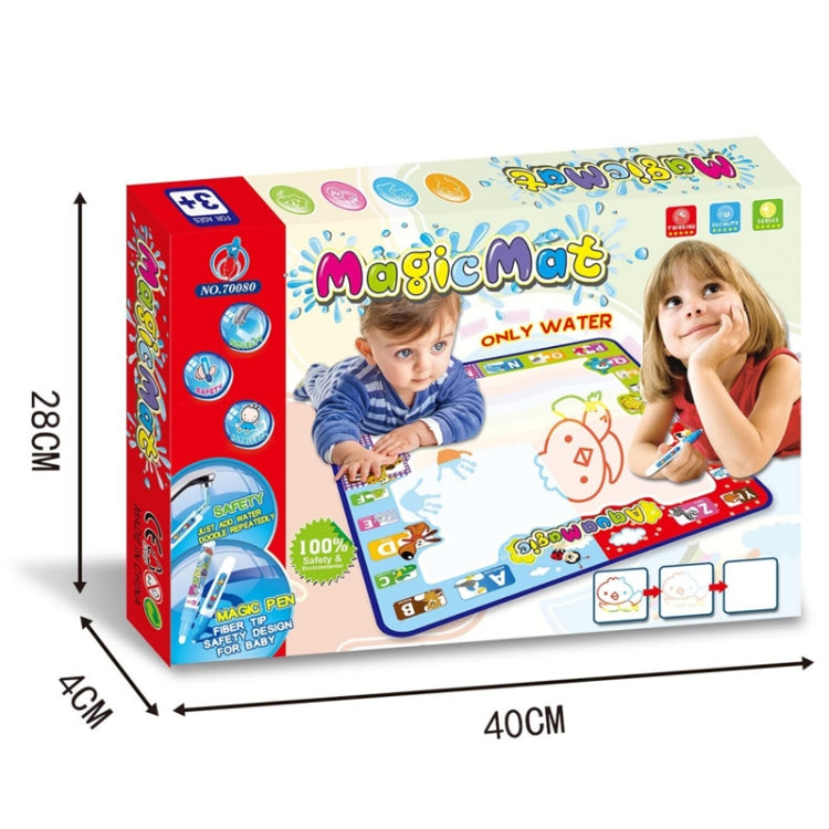 78x78cm Water Doodle Mat Writing Board Mat Magic Pen For Kids, Spec: Set 8 - Drawing Toys by PMC Jewellery | Online Shopping South Africa | PMC Jewellery | Buy Now Pay Later Mobicred