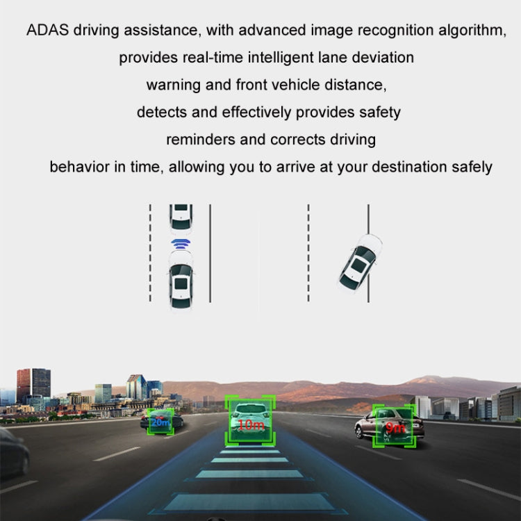 Android ADAS HD Night Vision 1080P USB Driving Recorder, Model: Single Lens WIFI Version(32G Memory Card) - Car DVRs by PMC TechLife | Online Shopping South Africa | PMC TechLife | Buy Now Pay Later Mobicred