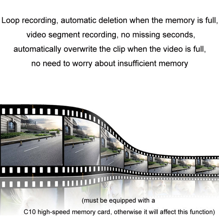 Android ADAS HD Night Vision 1080P USB Driving Recorder, Model: Dual Lens(16G Memory Card) - Car DVRs by PMC TechLife | Online Shopping South Africa | PMC TechLife | Buy Now Pay Later Mobicred