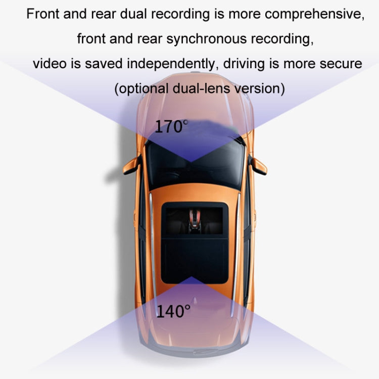 Android ADAS HD Night Vision 1080P USB Driving Recorder, Model: Dual Lens(16G Memory Card) - Car DVRs by PMC TechLife | Online Shopping South Africa | PMC TechLife | Buy Now Pay Later Mobicred