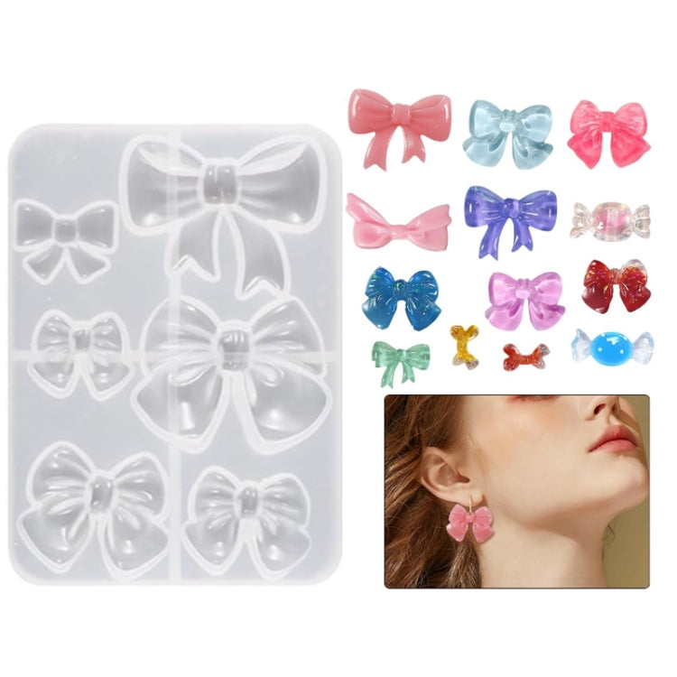 Bowknot Hairpin Jewelry Silicone Molds DIY Epoxy Resin Casting Mould Style 003 - free shipping - PMc TechLife - Order now!