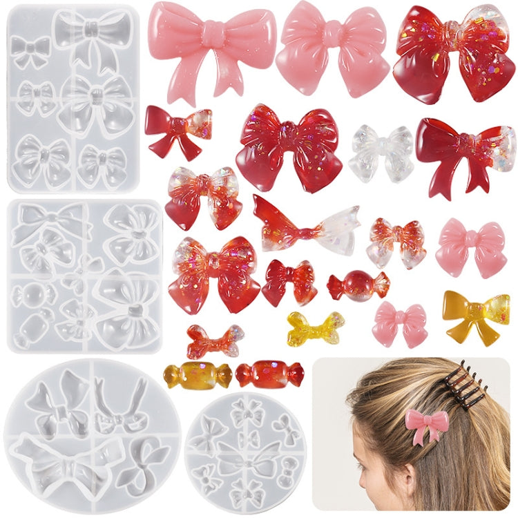 Bowknot Hairpin Jewelry Silicone Molds DIY Epoxy Resin Casting Mould Style 002 - free shipping - PMc TechLife - Order now!
