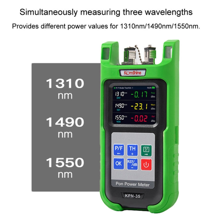 Komshine KPN-35 High Precision PON Optical Power Meter 1310/1490/1550nm Fiber Tester(SC/UPC Interface) - free shipping - PMC Jewellery - Order now!