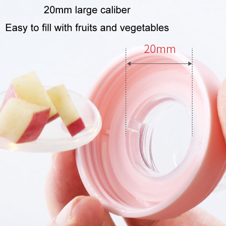Portable Dual-purpose Baby Food Feeding Spoon Fruit Vegetable Silicone Feeding Pacifier Bottle(Green) - Cups & Silicone Nipple by PMc TechLife | Online Shopping South Africa | PMc TechLife | Buy Now Pay Later Mobicred