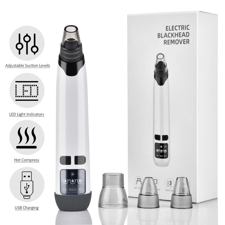 KS-X007 Electric Heating Hot Compress Pore Cleaner Home Facial Blackhead Acne Remover(Green) - free shipping - PMC TechLife - Order now!