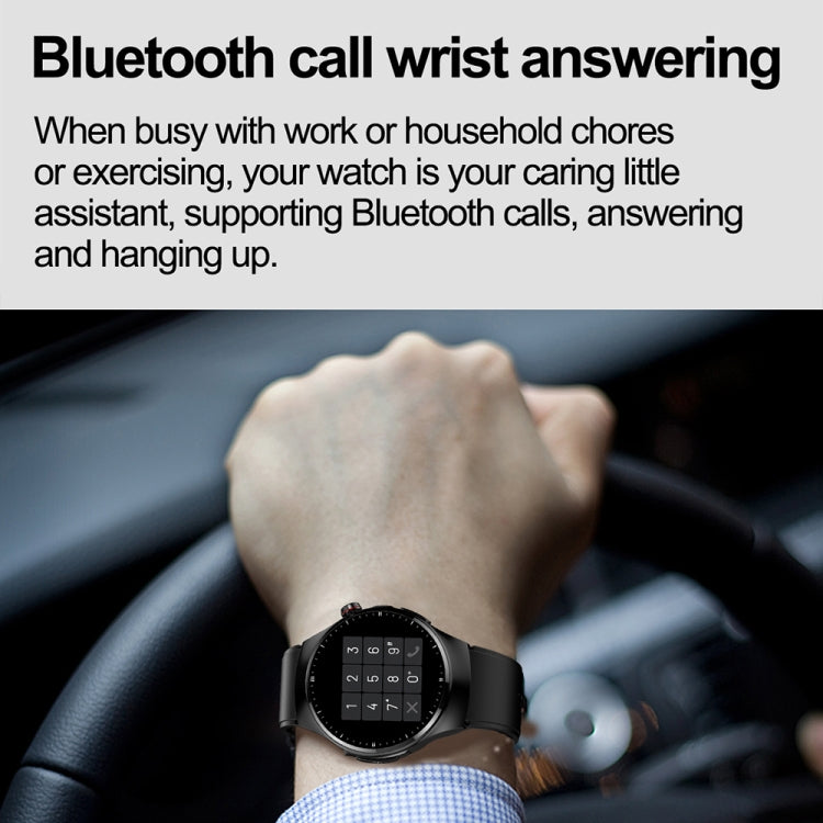 TK25 1.39-inch IP67 Waterproof Sports Health Monitoring Smart Bluetooth Calling Watch(Black Silicone) - Smart Watches by PMC TechLife | Online Shopping South Africa | PMC TechLife | Buy Now Pay Later Mobicred