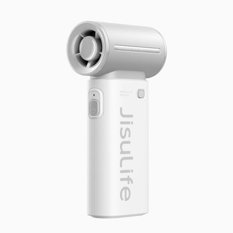 JisuLife Life9 High Speed Handheld Small Fan Mini Portable USB Rechargeable Desktop Cooling Electric Fan, Battery Capacity: 3600mAh(Gray) - free shipping - PMC Jewellery - Order now!