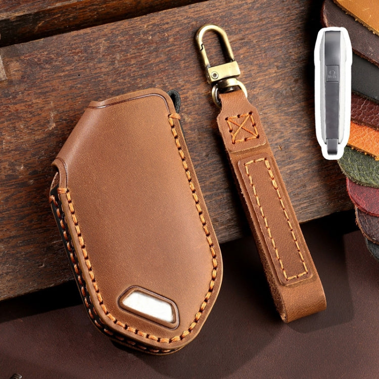 For Kia 2024 Hallmo Car Key Protective Cover, Color: 5 Keys Brown - Car Key Cases by Hallmo | Online Shopping South Africa | PMC TechLife | Buy Now Pay Later Mobicred