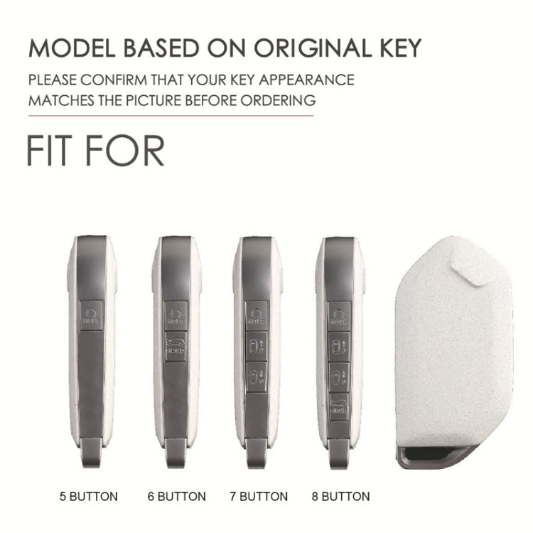 For Kia 2024 Hallmo Car Key Protective Cover, Color: 8 Keys Blue - Car Key Cases by Hallmo | Online Shopping South Africa | PMC TechLife | Buy Now Pay Later Mobicred