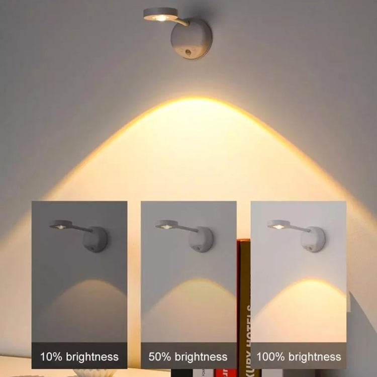 Rechargeable LED Motion Sensor Wireless Spotlight With Remote Control 1200mAH Black - Sensor LED Lights by PMC TechLife | Online Shopping South Africa | PMC TechLife | Buy Now Pay Later Mobicred