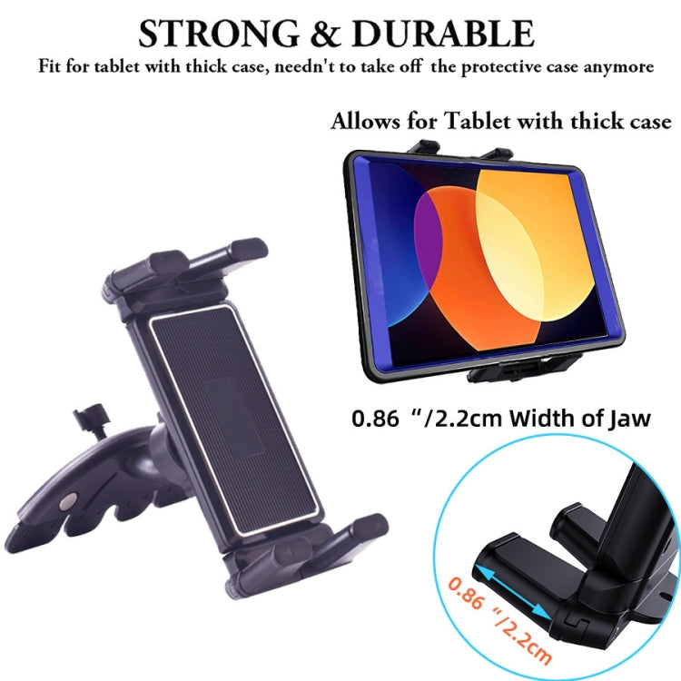 CD Slot Car Mount Phone Holder For within 15 Inch Cell Phone and Tablet - Car Holders by PMC Jewellery | Online Shopping South Africa | PMC Jewellery | Buy Now Pay Later Mobicred