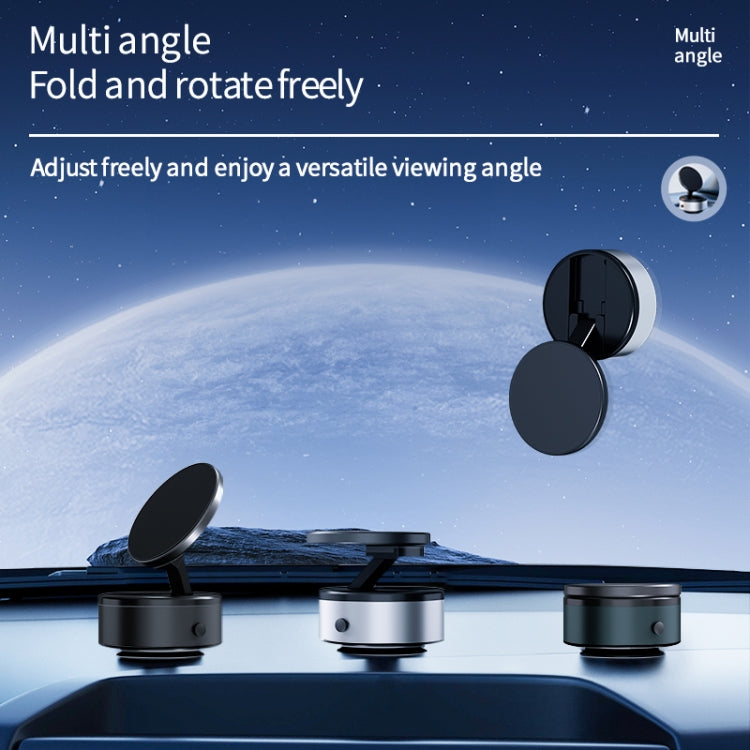 AIMITE X10Q Vacuum Adsorption Car Dashboard Center Console Navigation Mounting Bracket(Silver) - free shipping - PMC Jewellery - Order now!
