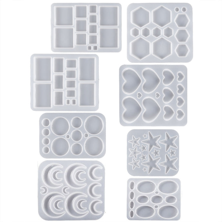 DIY Epoxy Resin Three-Dimensional Geometric Pendant Earring Silicone Mold, Spec: Square - free shipping - PMc TechLife - Order now!