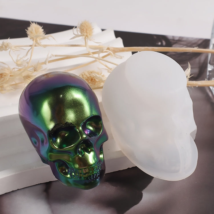 DIY Epoxy Candle Skull Keychain Pendant Silicone Mold Halloween Ornaments Mold, Spec: L - free shipping - PMc TechLife - Order now!