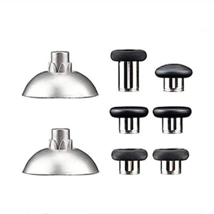 For PS5 Joystick 8pcs /Set Gamepad Metal Buttons Mushroom Head Magnetic Base Cross Keys Accessory Set - Others by PMC Jewellery | Online Shopping South Africa | PMC Jewellery | Buy Now Pay Later Mobicred