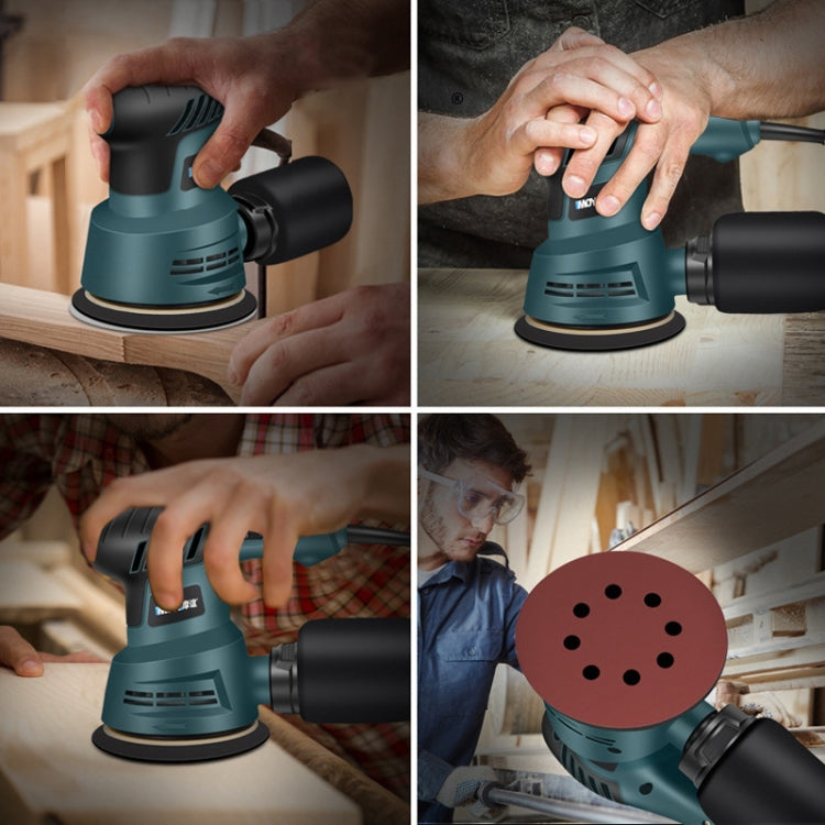 8pcs /Set UK Plug MOYI Small Polishing Sandpaper Machine Woodworking Electric Disc Sander - free shipping - PMc TechLife - Order now!