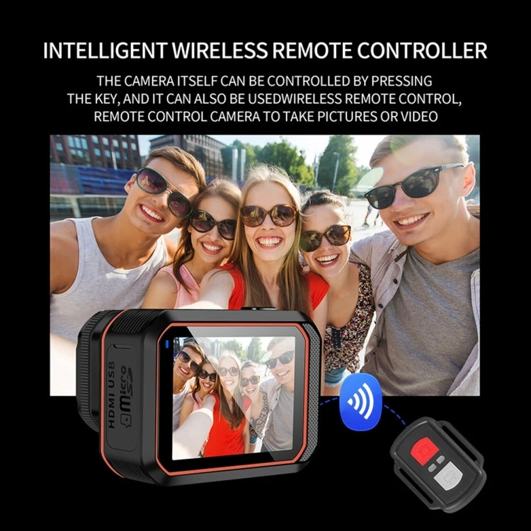 SC002 4K/60FPS IP68 Waterproof WiFi HD Mini Outdoor Sports Diving Camera, Color: Black+64G - free shipping - PMC TechLife - Order now!