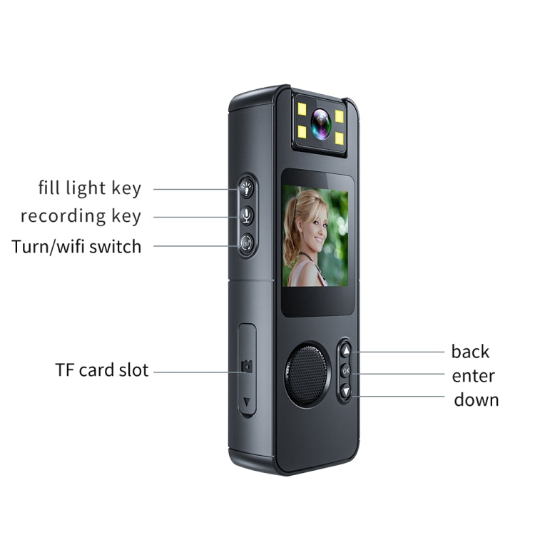 High-Definition Night Vision Portable Outdoor Sports Recorder Camera(CS11) - free shipping - PMC TechLife - Order now!
