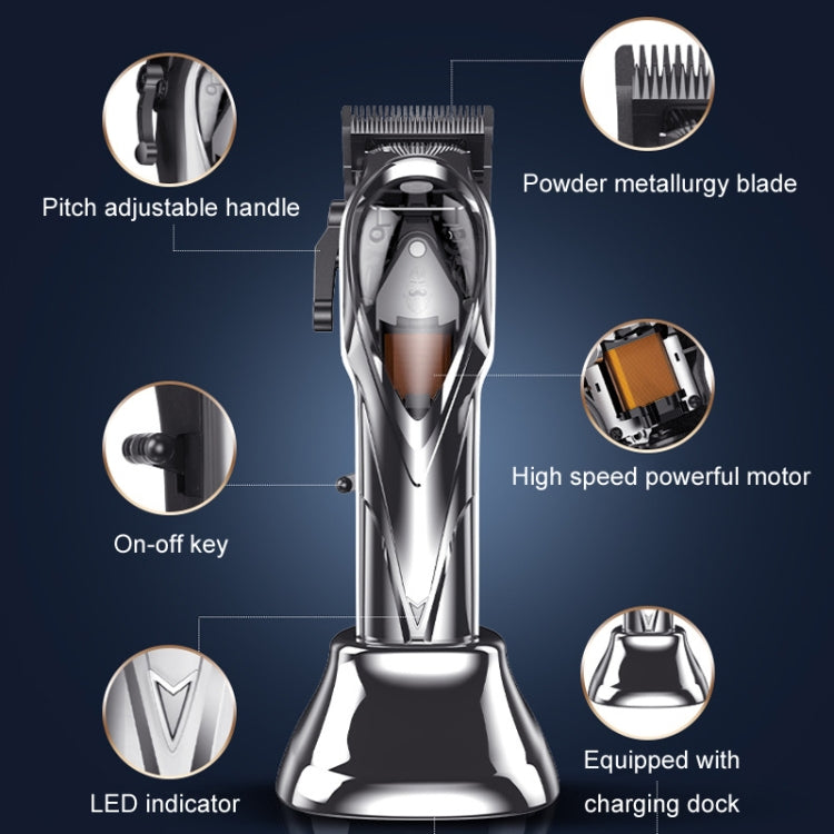 Rechargeable Magnetic Suspension High-speed Electric Hair Clipper(Gold) - free shipping - PMC TechLife - Order now!