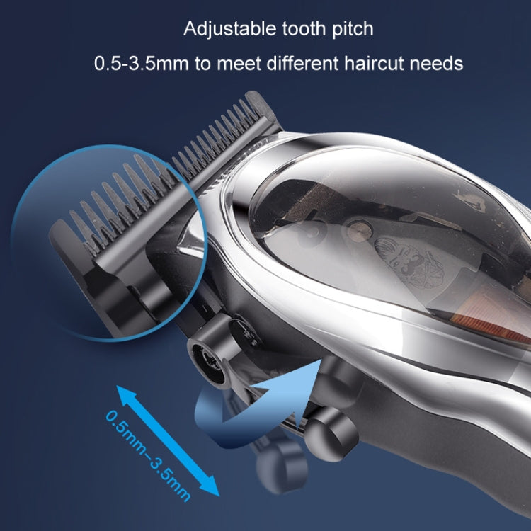 Rechargeable Magnetic Suspension High-speed Electric Hair Clipper(Gold) - free shipping - PMC TechLife - Order now!