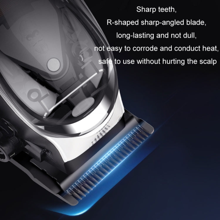 Rechargeable Magnetic Suspension High-speed Electric Hair Clipper(Black) - free shipping - PMC TechLife - Order now!