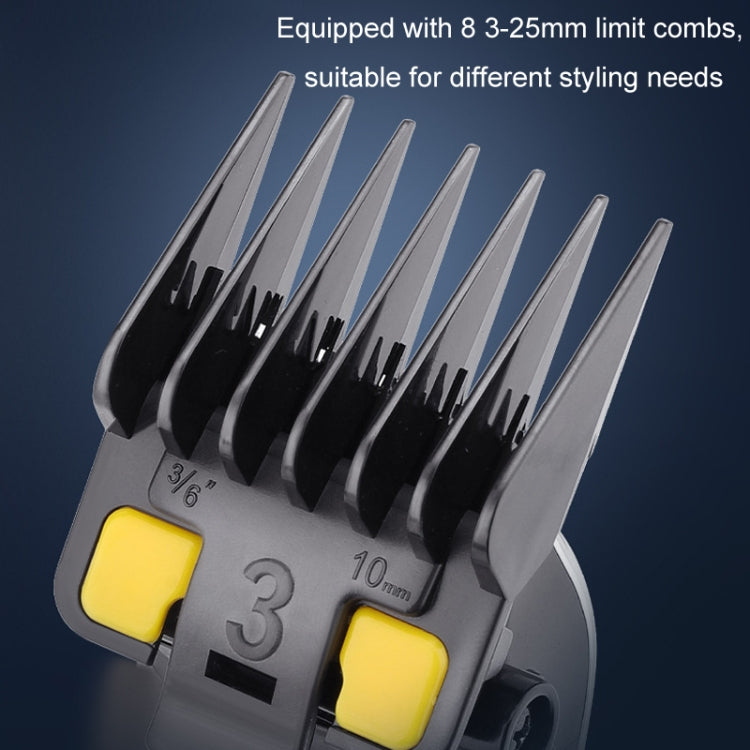 Rechargeable Magnetic Suspension High-speed Electric Hair Clipper(Blue) - free shipping - PMC TechLife - Order now!