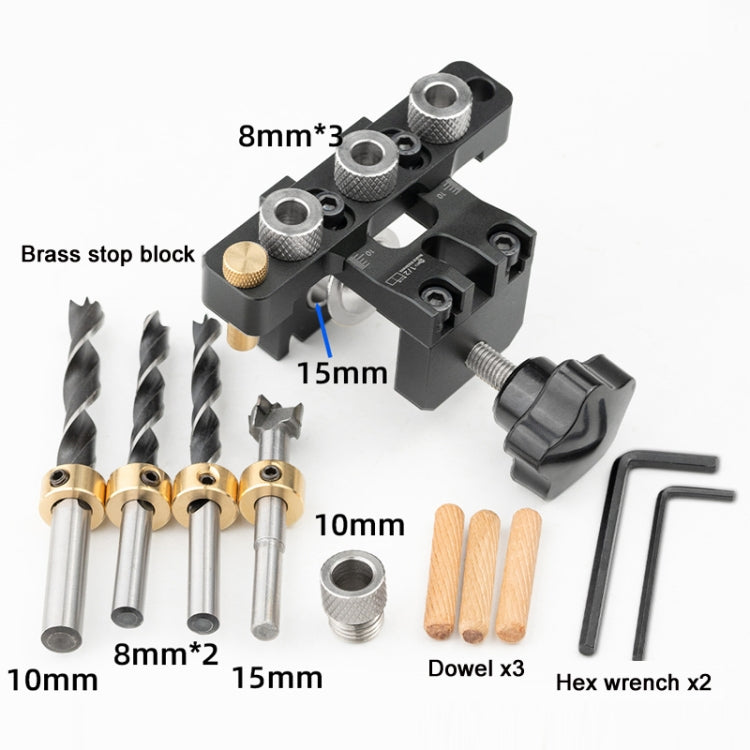 Ganwei 3 in 1 Mini Woodworking Positioning Punch Embedded Parts, Model: MG0-001-0048-A - free shipping - PMC TechLife - Order now!