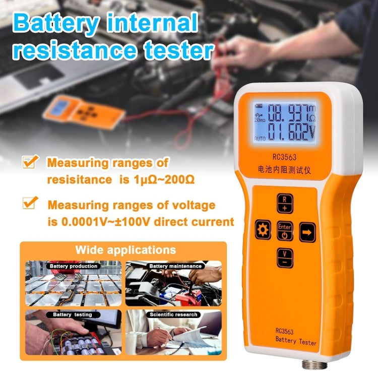 High-Precision Battery Voltage Internal Resistance Tester, Specifications: Host+Clamp - free shipping - PMC TechLife - Order now!