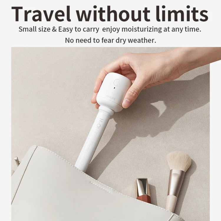 JisuLife JB07 Wireless High Mist Portable Humidifier, No Water Tank, Color: White 1100mAh - free shipping - PMC TechLife - Order now!