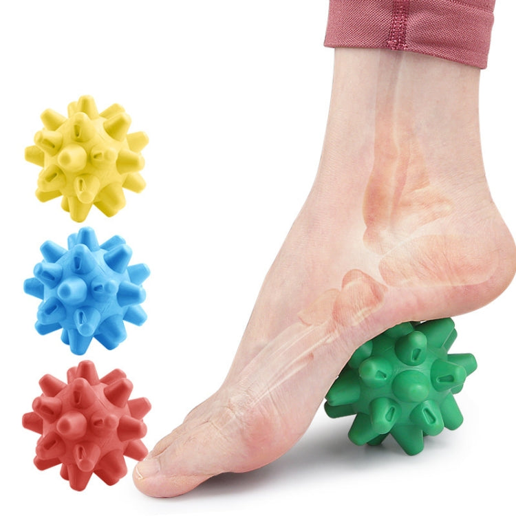 Hedgehog Massage Ball Plantar Relaxation Roller Ball TRP Yoga Fitness Handheld Fascia Ball(Green) - free shipping - PMC TechLife - Order now!