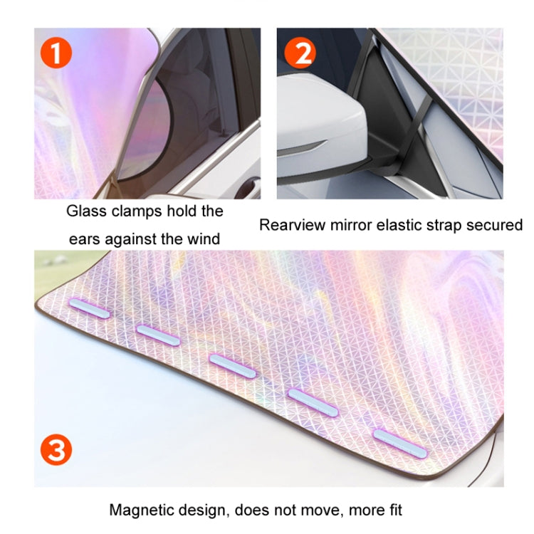 Car Laser Front Windshield Sun Protection Heat Insulation Sunshade, Size: Large - Window Foils & Solar Protection by PMC Jewellery | Online Shopping South Africa | PMC Jewellery | Buy Now Pay Later Mobicred