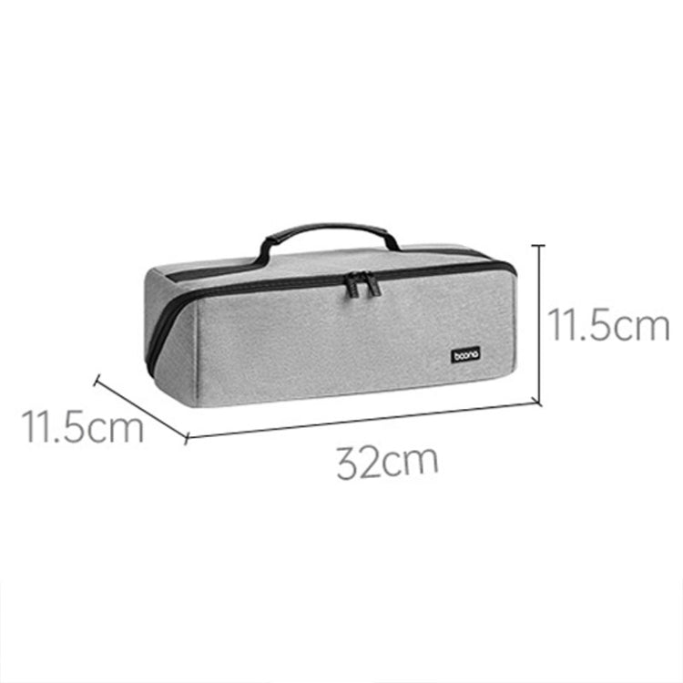 For Dyson Baona BN-DS010 Large Capacity Waterproof Hair Dryer Storage Bag(Gray) - For Dyson Accessories by Baona | Online Shopping South Africa | PMC Jewellery | Buy Now Pay Later Mobicred