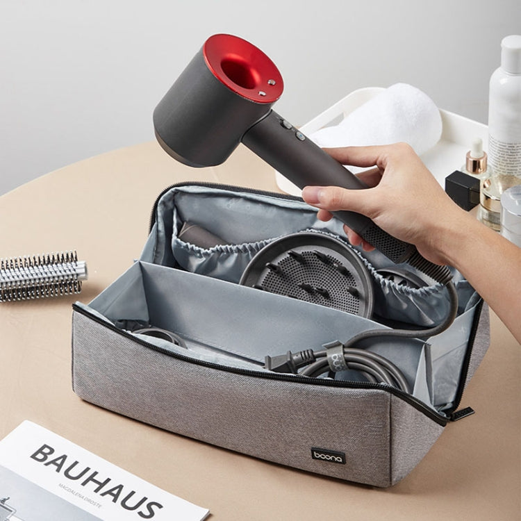 For Dyson Baona BN-DS010 Large Capacity Waterproof Hair Dryer Storage Bag(Black) - For Dyson Accessories by Baona | Online Shopping South Africa | PMC Jewellery | Buy Now Pay Later Mobicred