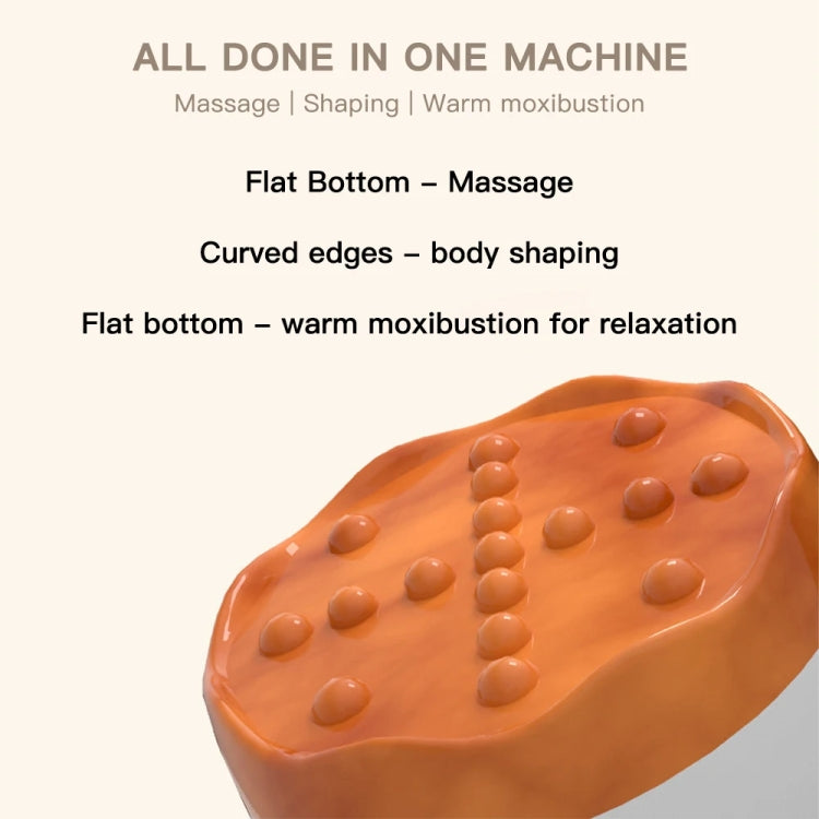 Acupuncture Stone Electric Hot Compress Vibrating Massager Whole Body Universal 9-speed Adjustable Gua Sha Apparatus(Black) - free shipping - PMC TechLife - Order now!