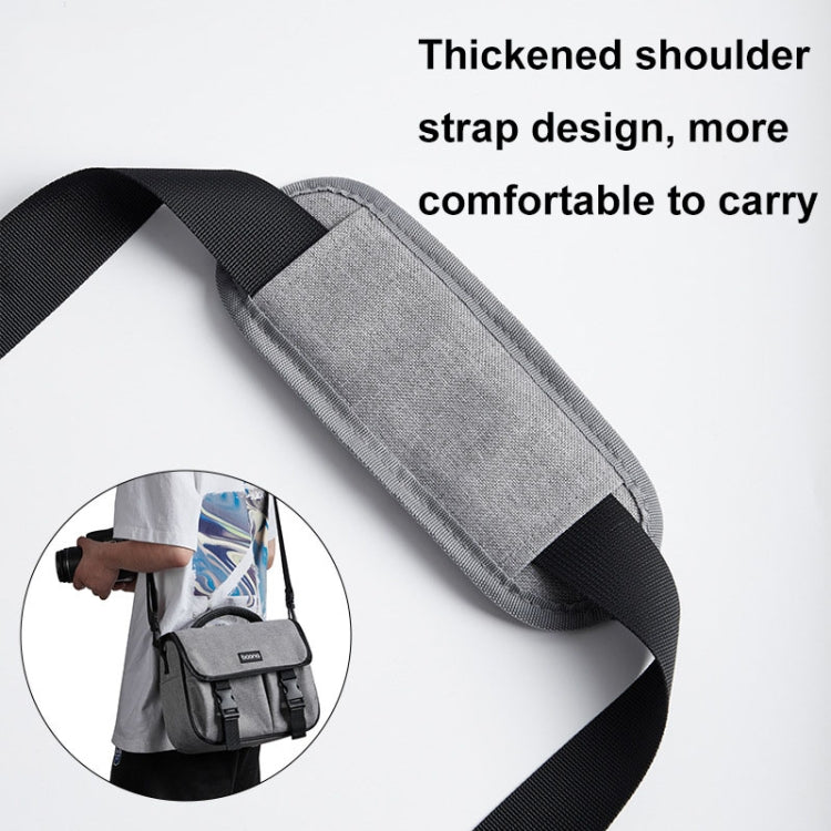 Baona BN-H017 Photography SLR / Micro Single Cross-Body Camera Storage Bag, Color: S Black - free shipping - PMC TechLife - Order now!