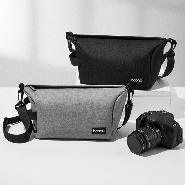 Baona BN-H012 Multifunctional Outdoor Crossbody Digital Camera Bag Lens Protection Bag(Grey) - free shipping - PMC TechLife - Order now!